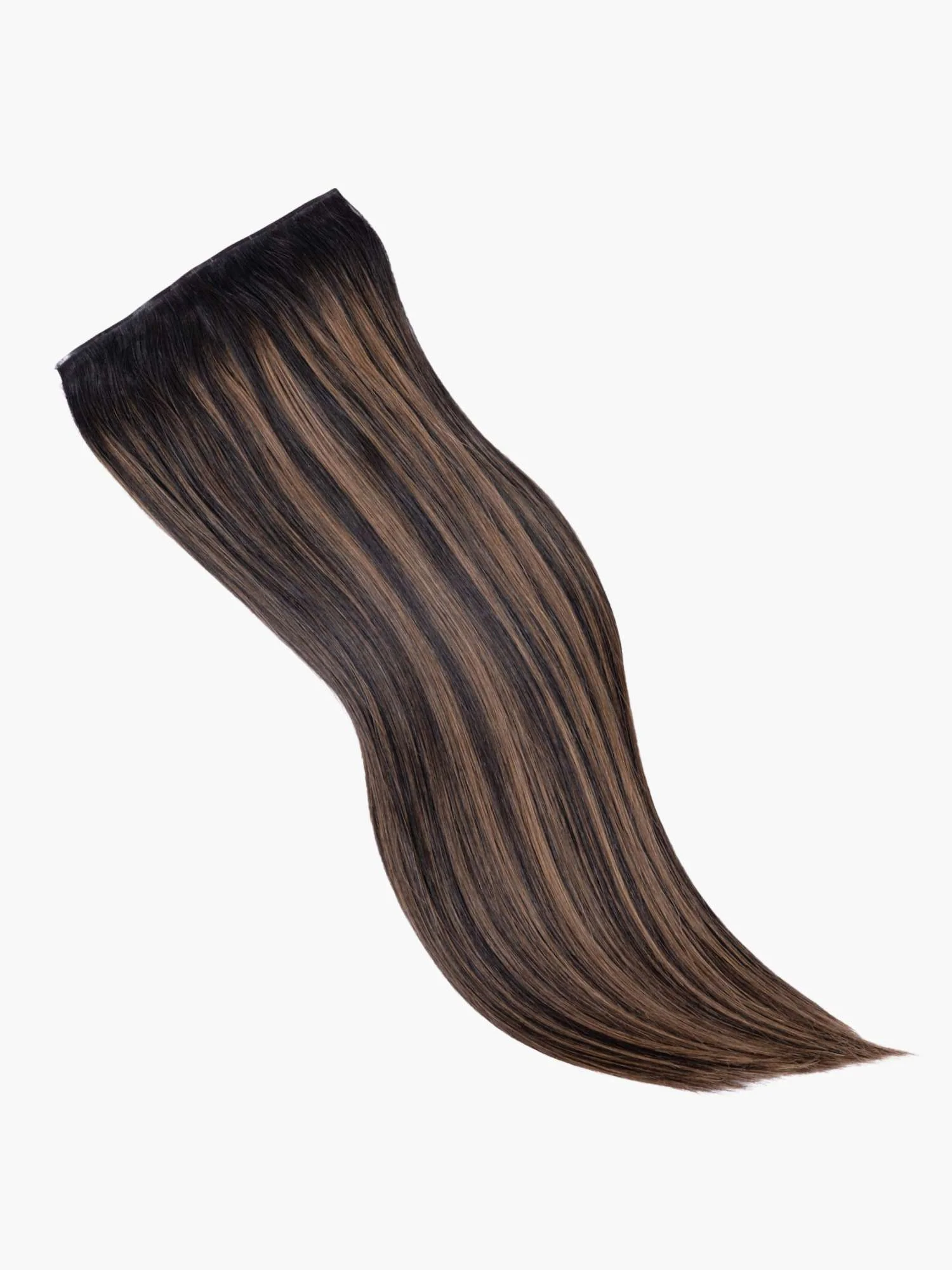 Ash Blonde Balayage Seamless 7 Set Clip-in Extensions - Image 5