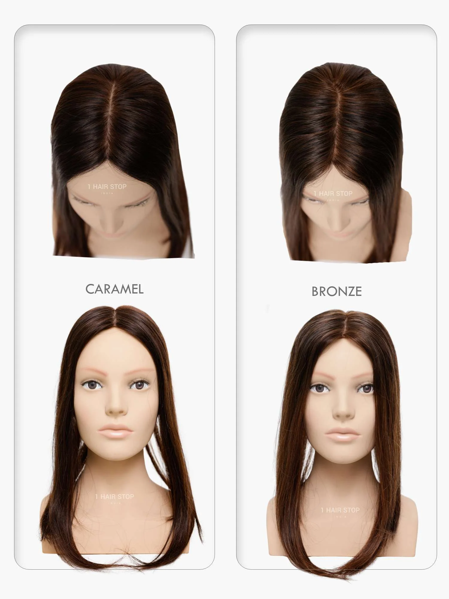 3x5" Balayage Silk Hair Topper - Image 3