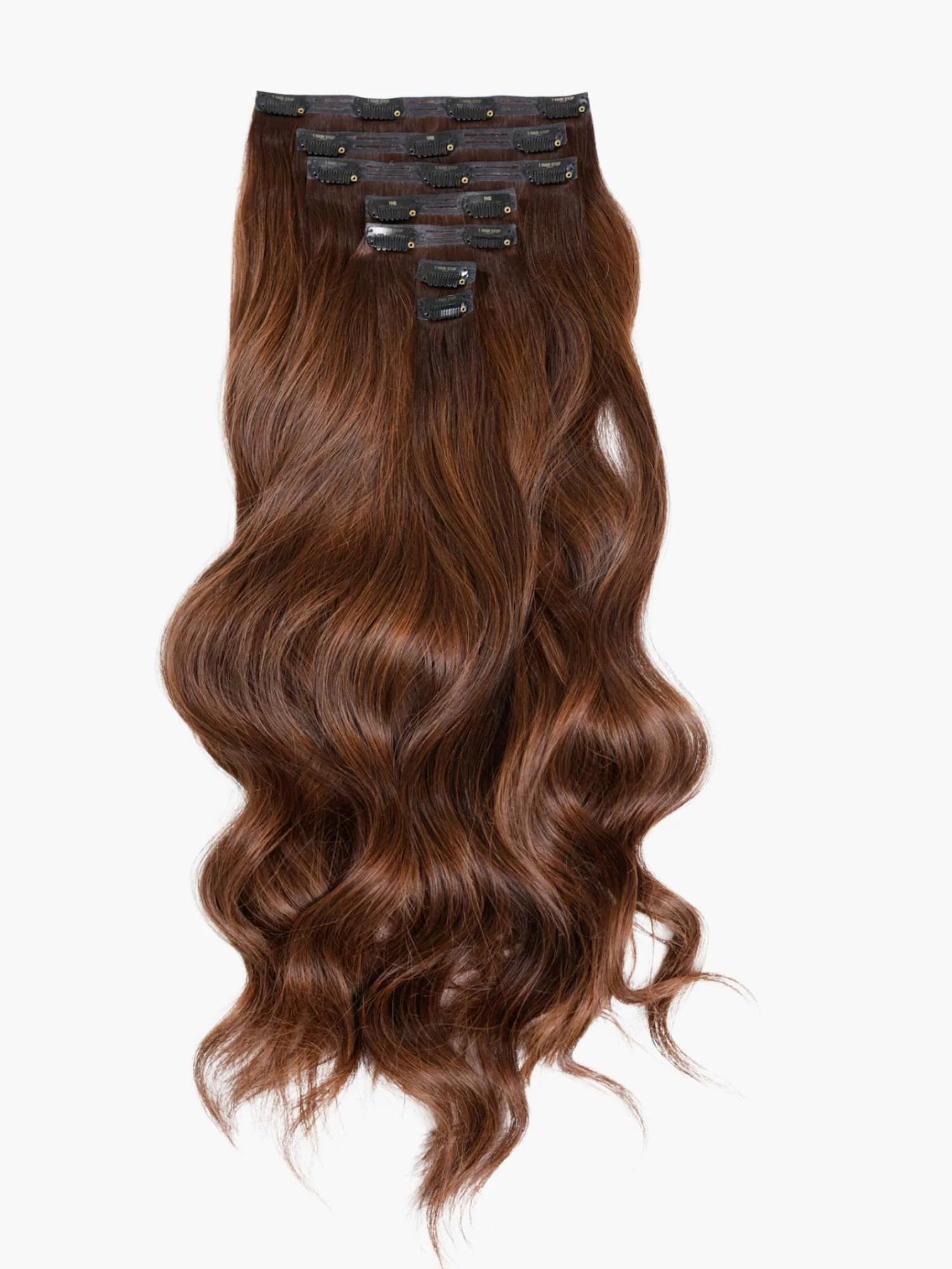 Honey Blend Seamless 7 Set Clip-in Extensions - Image 5