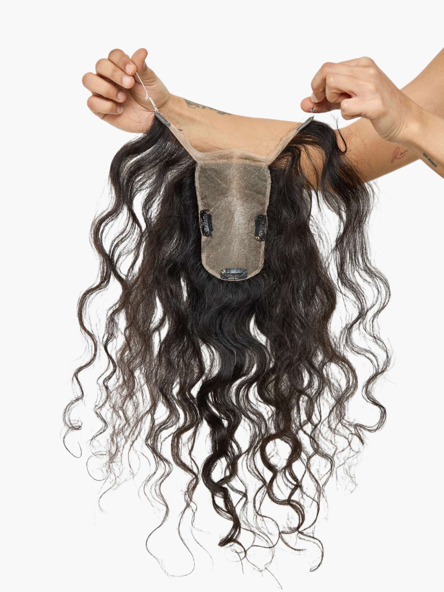 Receding Hairline Topper- Curly - Image 7
