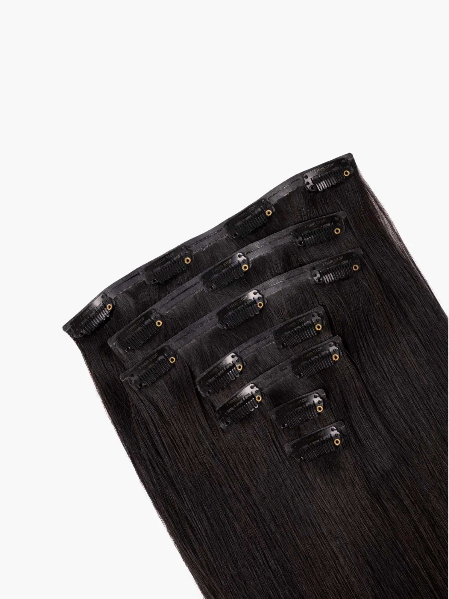 Seamless 7 Set Clip-in Extensions - Straight - Image 7