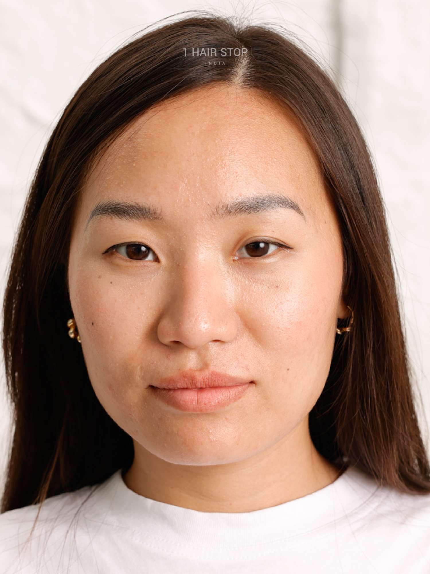 Temporary Eyebrow Sticker - Tapered (Black 01) - Image 3